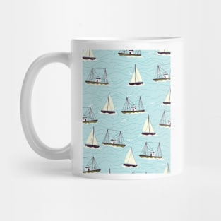 Vintage nautical pattern Mug